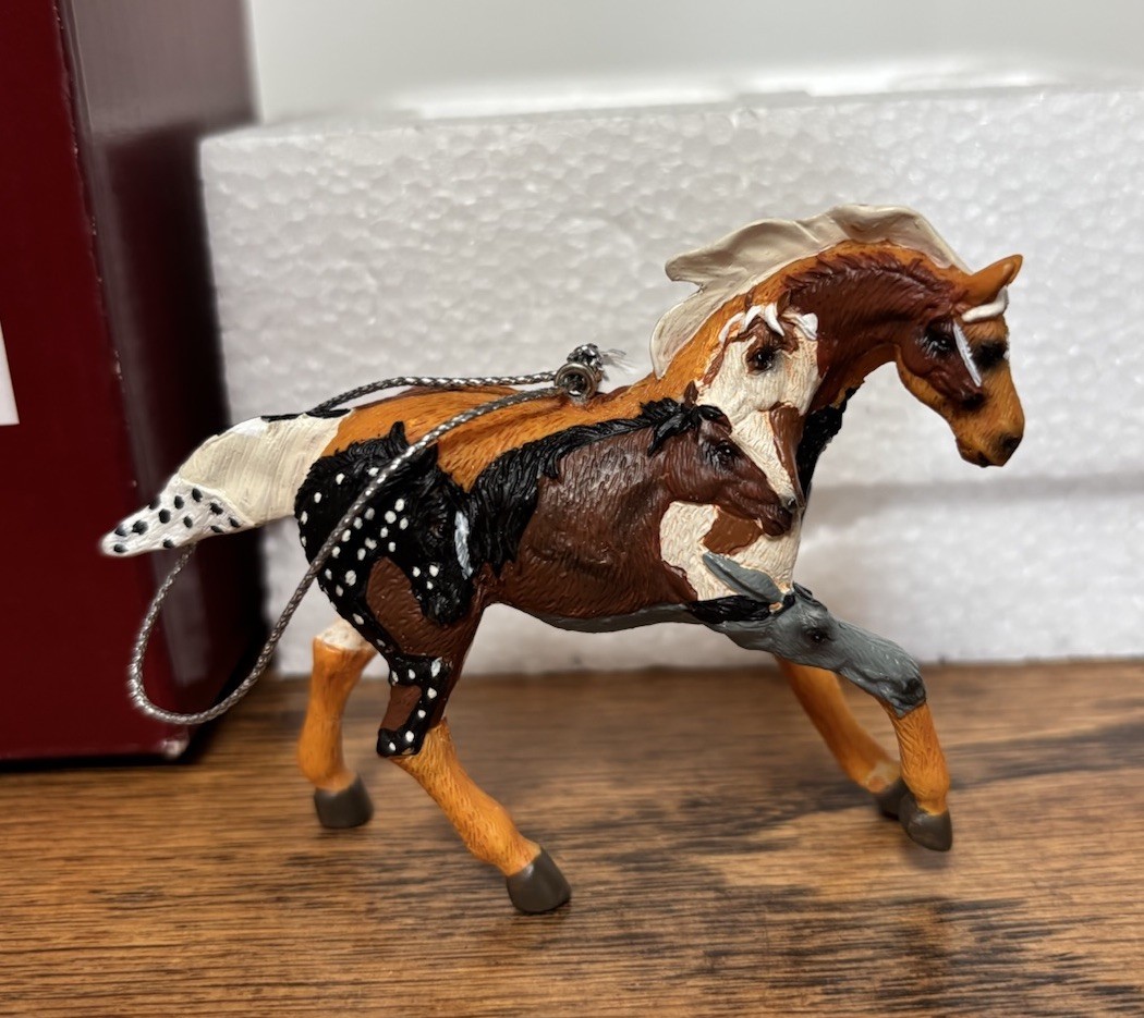 VTG 2006 The Trail Of Painted Ponies Year Of The Horse ORNAMENT - Retired - Rare