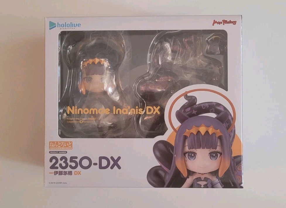 Hololive Ninomae Ina'nis & Takodachi DX Nendoroid DX Figure