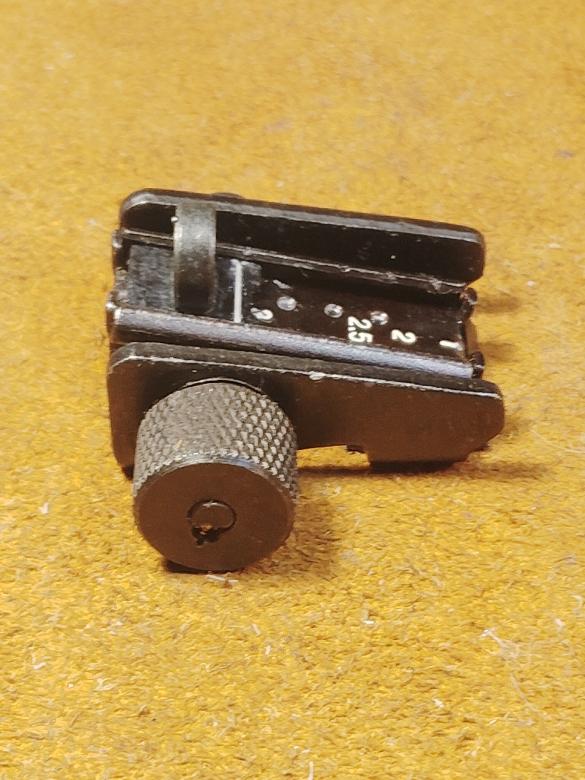 WWII M1 Carbine Rear Sight Stamped 