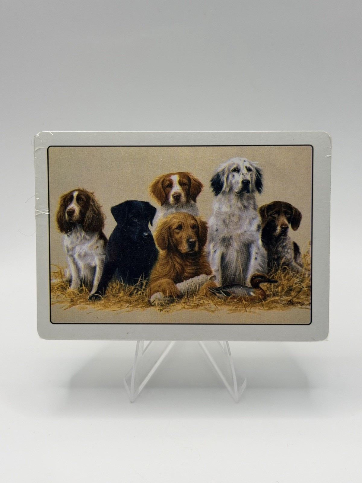 Hoyle Hunting Dogs Vintage Single Swap Playing Cards