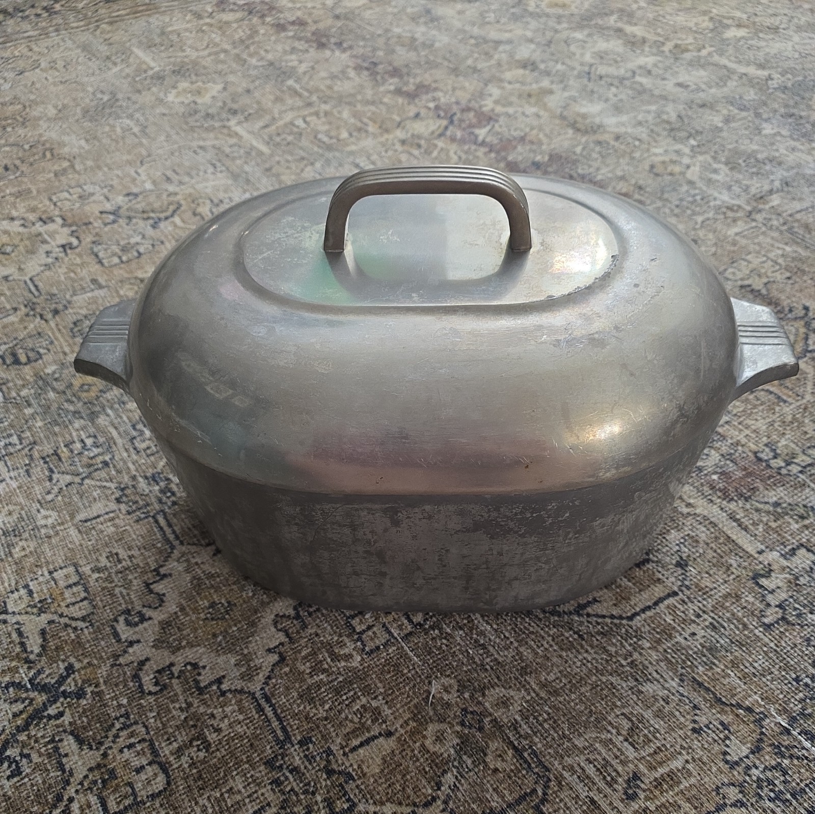 Vintage Wagner Ware Sidney O Magnalite 4265-P 8 qt Roaster Dutch Oven with lid