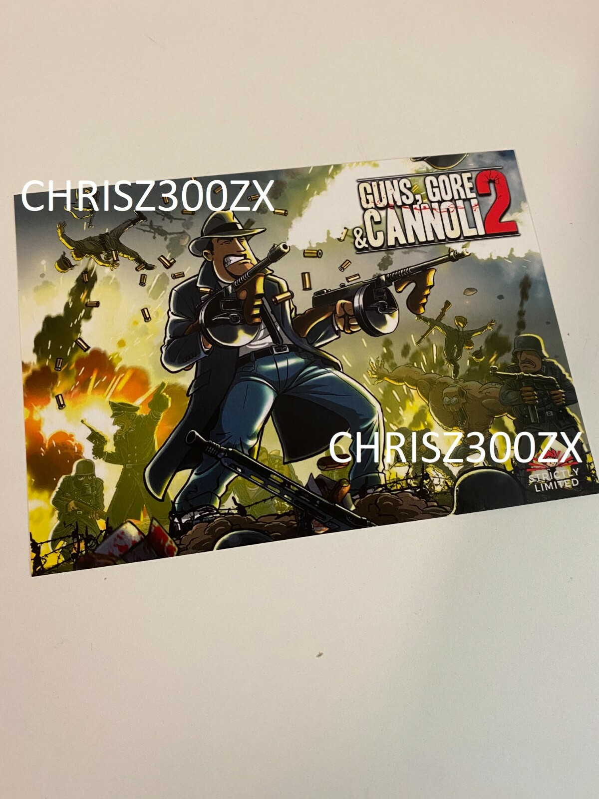 Guns, Gore & And Cannoli 2 Collector's Edition Trading Art Post Card ONLY