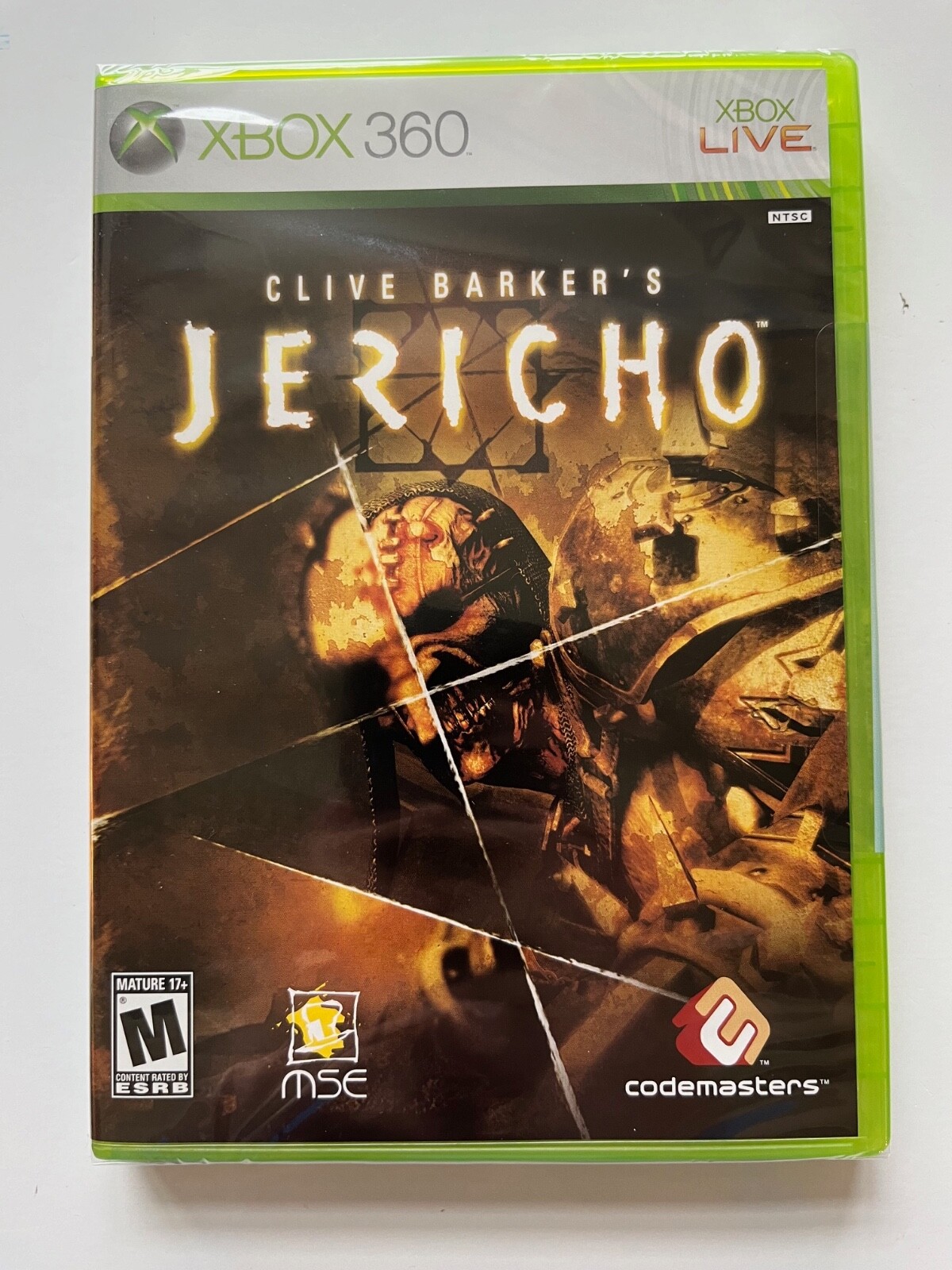 Clive Barker's Jericho (Microsoft Xbox 360, 2007) New Factory Sealed OOP FPS