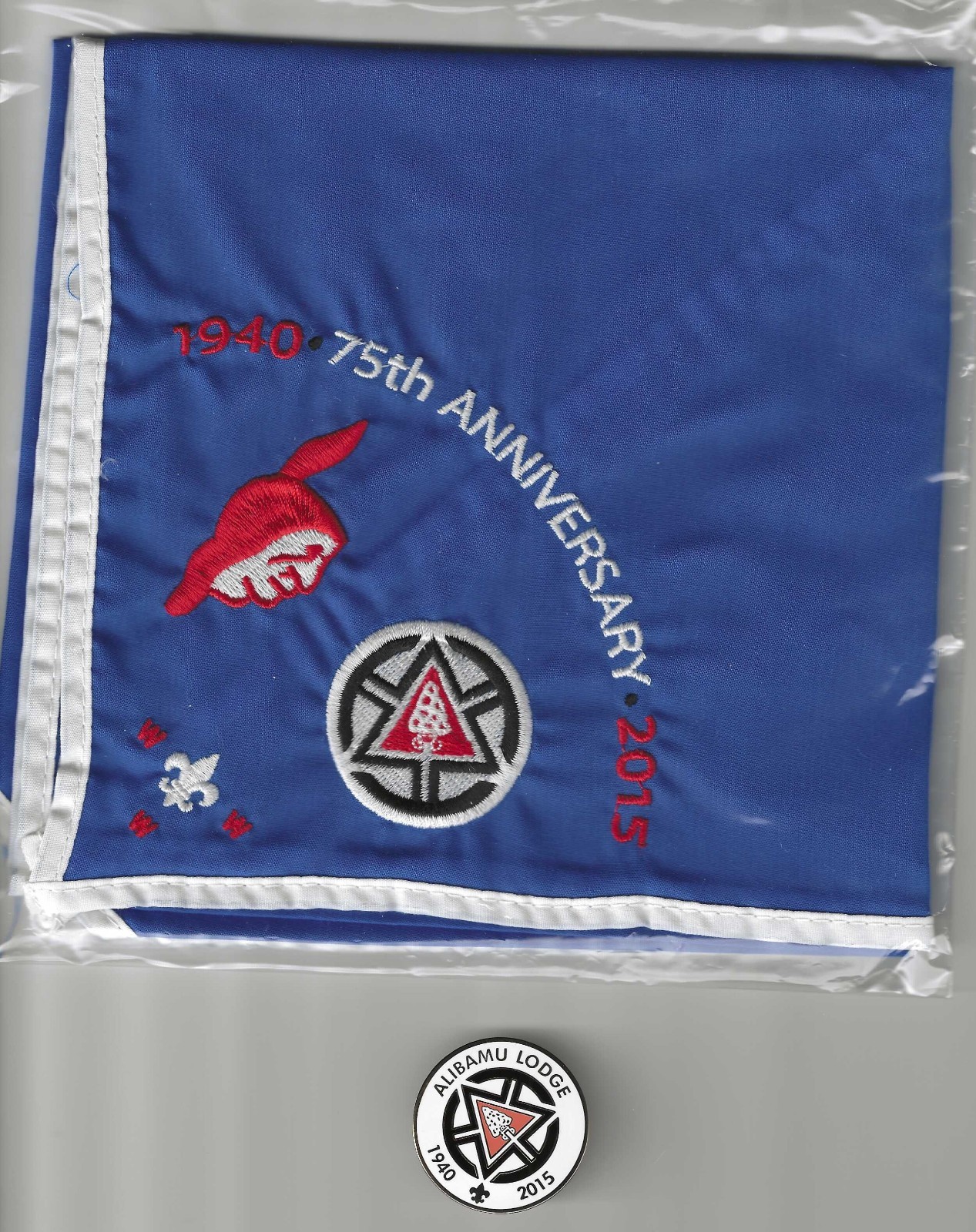 OA Centennial 2015 - Alibamu Lodge 179 Neckerchief + Slide