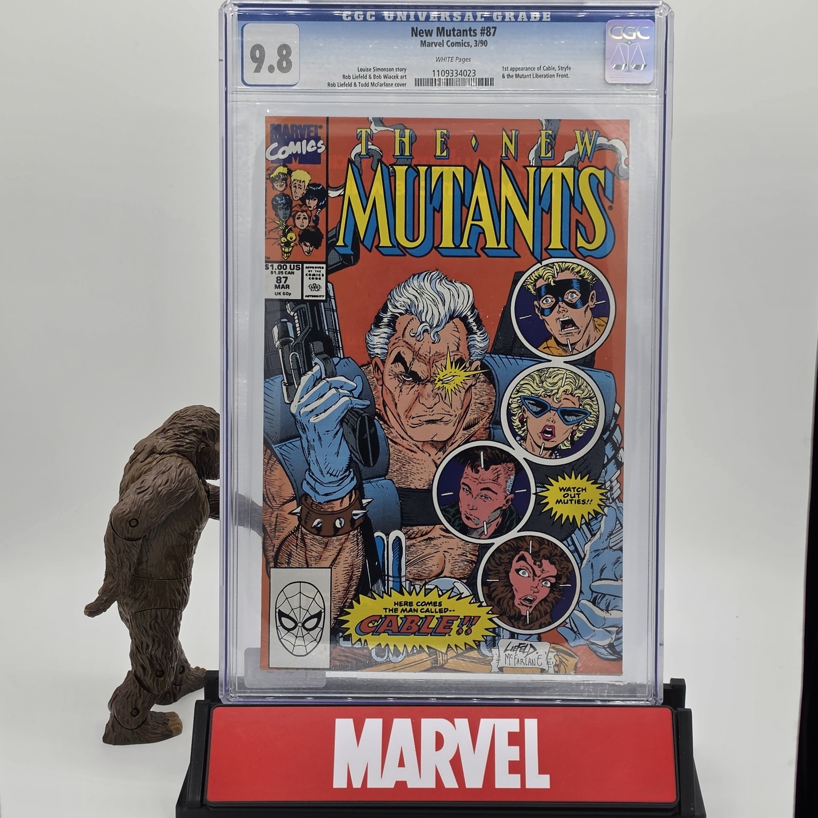 💥New Mutants 87 1st Appearance Cable CGC Graded 9.8 NM/MINT SEE DESCRIPTION💥