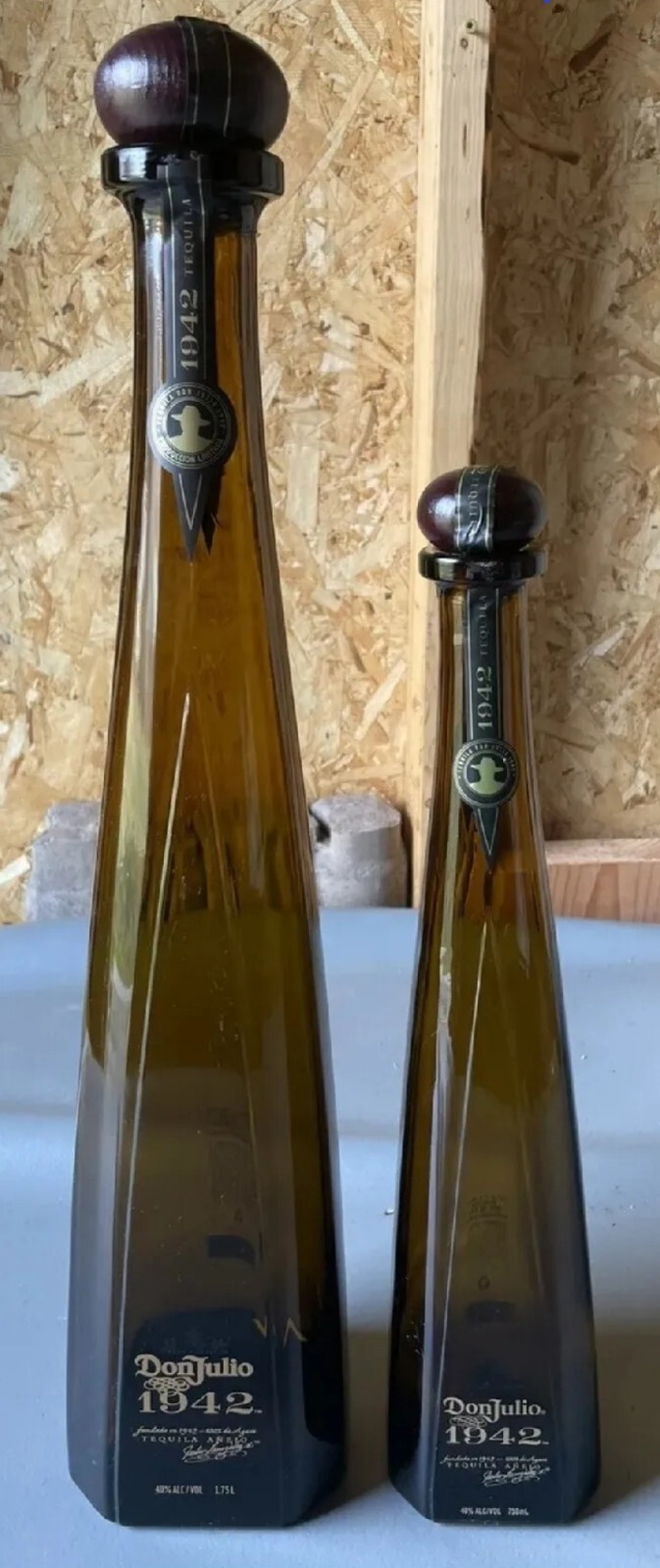 Don Julio 1942 Añejo Tequila MAGNUM 1.75 L With Cork, Empty JUST 1 BOTTLE 