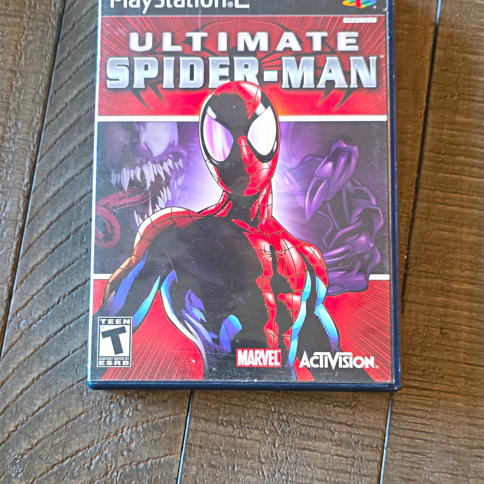 Activision Ultimate Spider-Man Sony PlayStation 2 PS2 T NTSC-U/C Manual 2005 Man