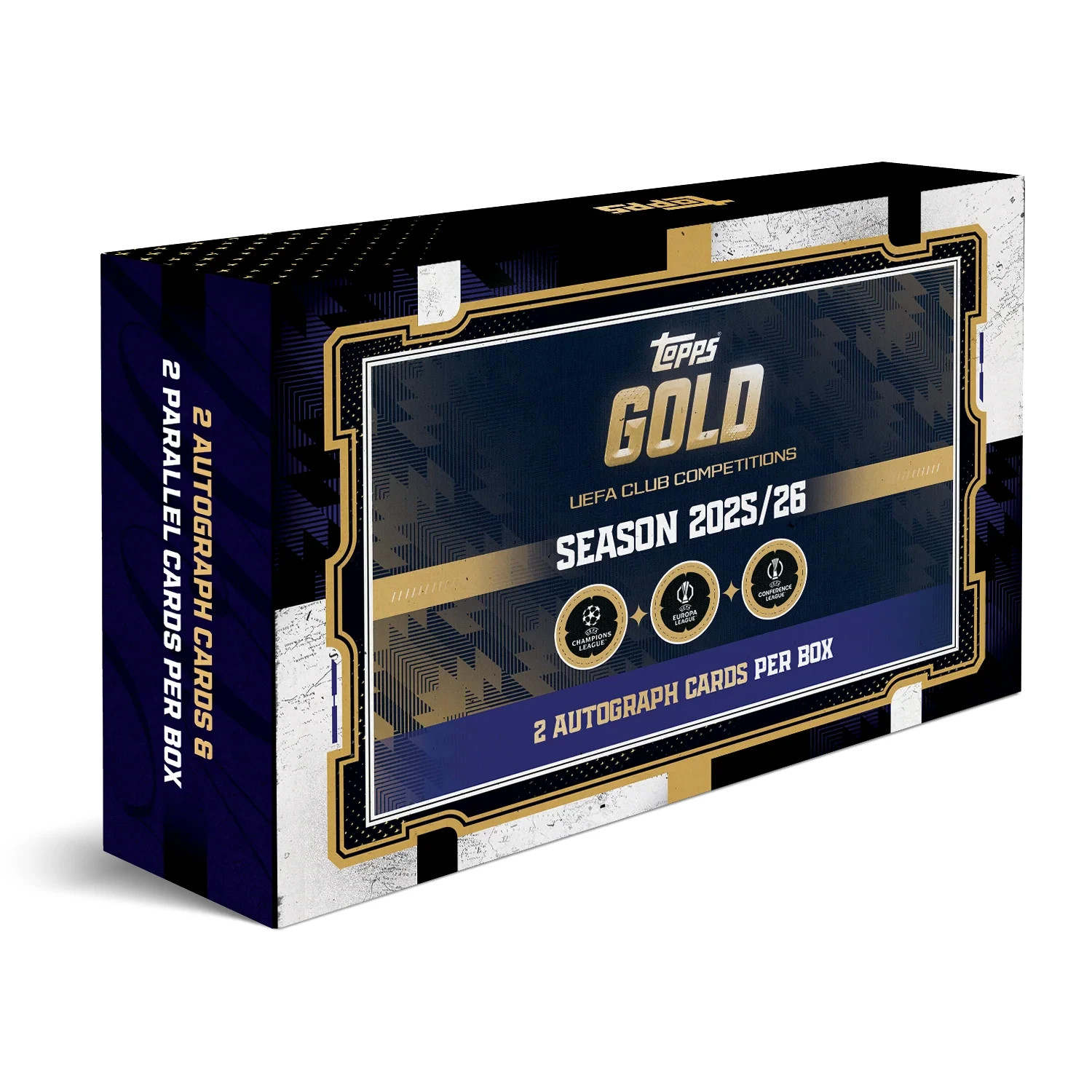 TOPPS GOLD UEFA Club Competitions Season 2025/2026 Hobby Box ENG ENGLISH