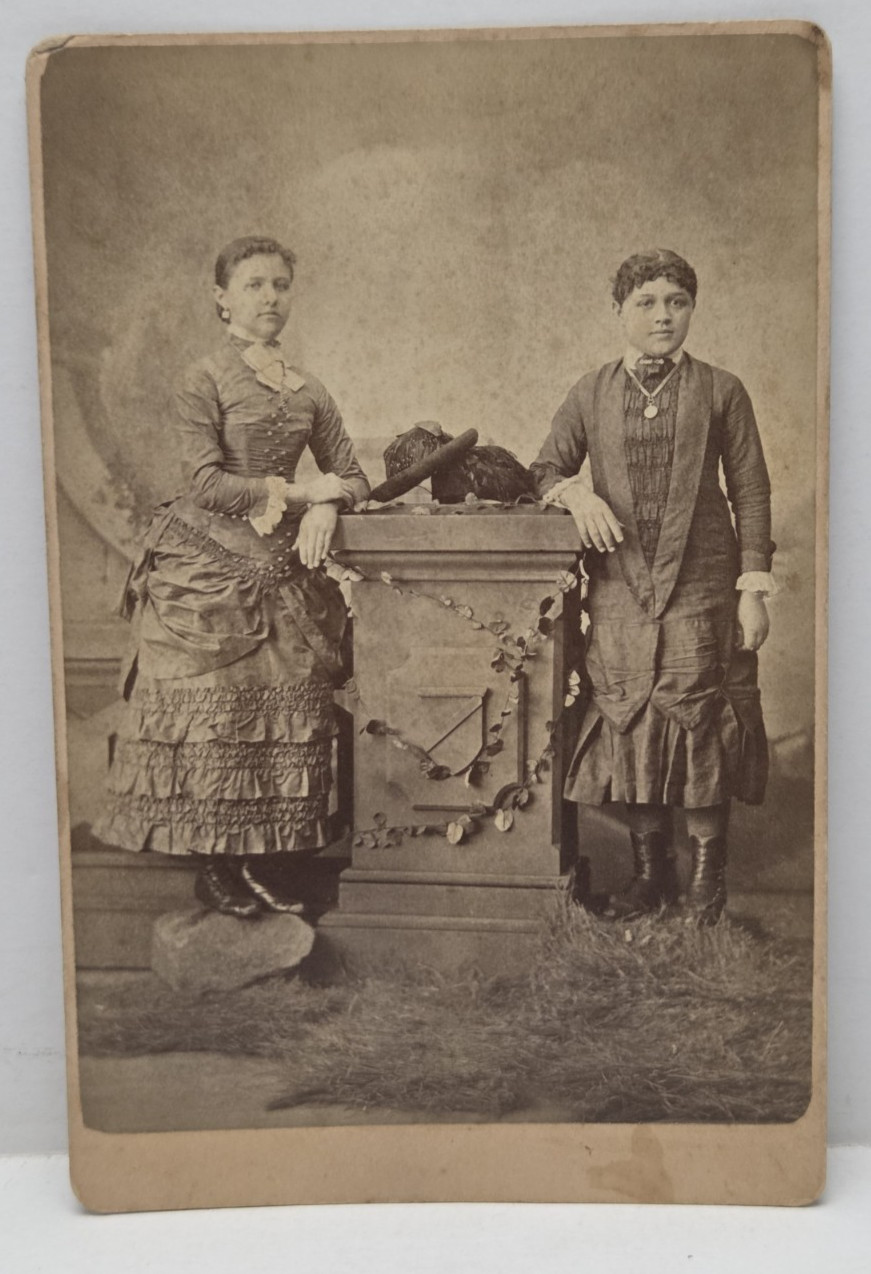 Antique CDV African American Girl By James Wark Former Mayor Kent OH c1870-80