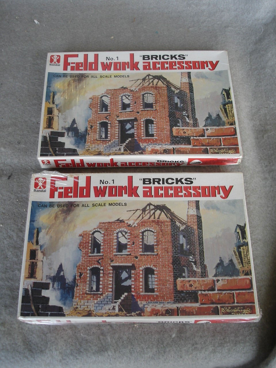 Field Work Accessory  No1 Bricks Accessory  lot of 2 not opened