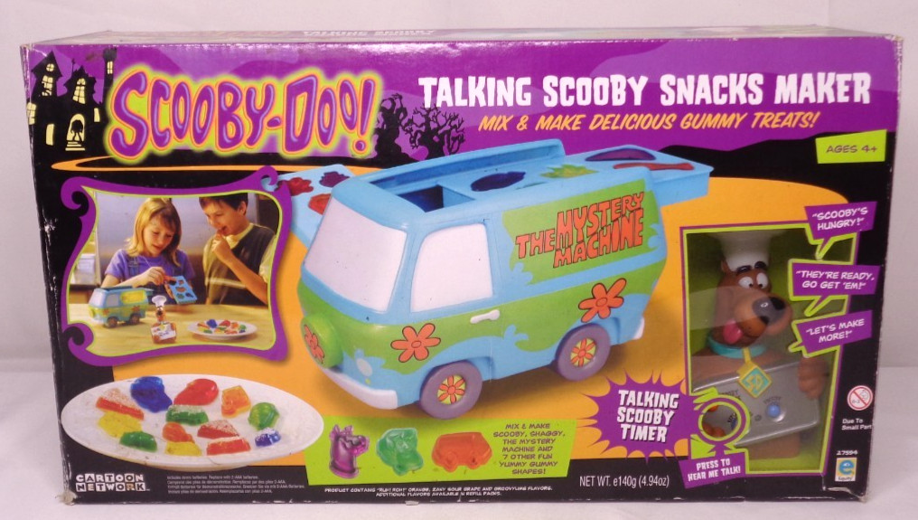 Scooby-Doo Talking Scooby Snacks Maker Works Gummy Treats Cartoon Network