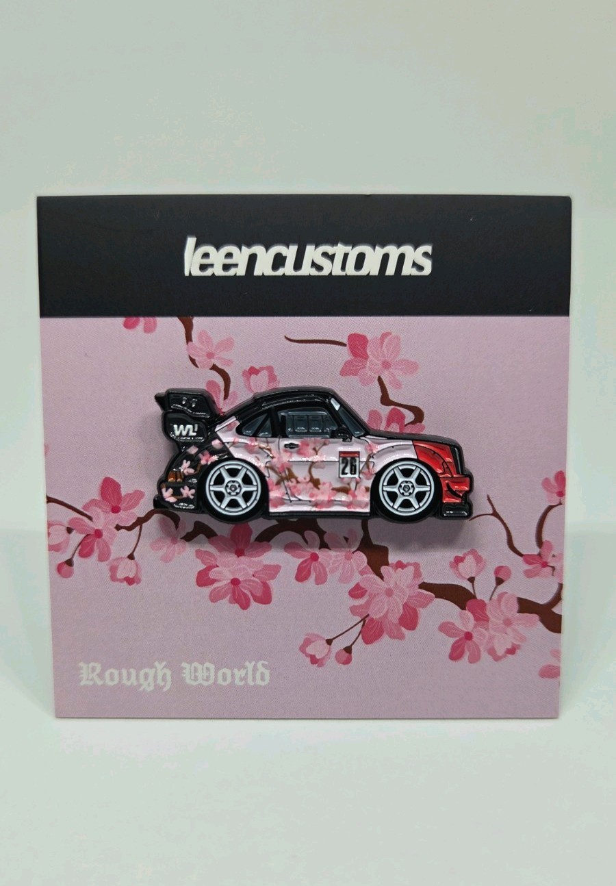 Leen Customs Pin Rough World Porsche Limited Edition # xx/500