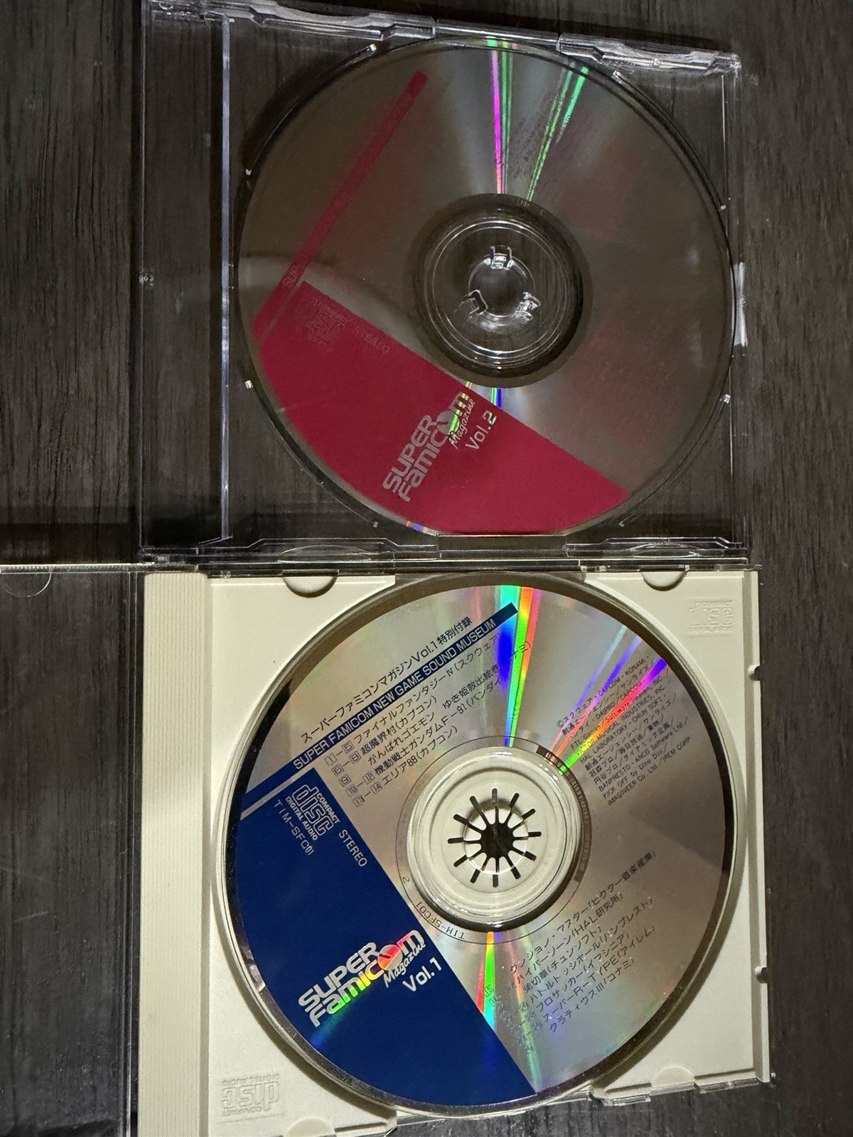 Super Famicom Magazine Special Supplement Vol.1&2 Only CD TIMSFC01/02 l SFC SNES