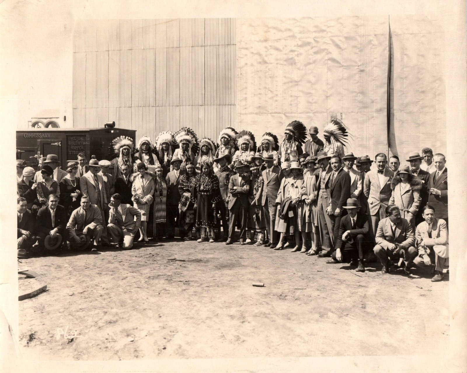 ORIG 1926 WAR PAINT Cast Publicity Col Tim McCoy Indians LOST FILM PHOTO J 10