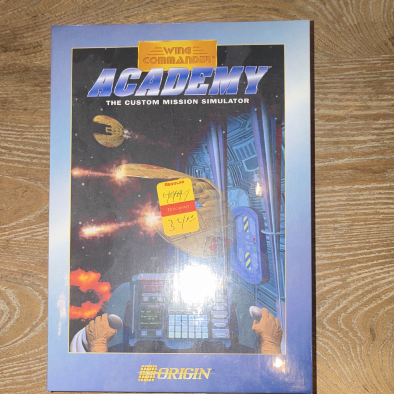 SEALED Origin Wing Commander Academy Custom Mission Simulator MS-DOS 3.5
