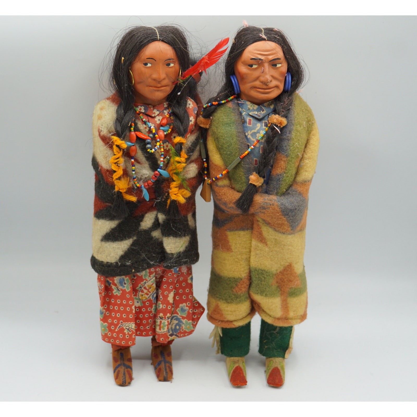 Skookum Bully Good Indian Doll Pair 11