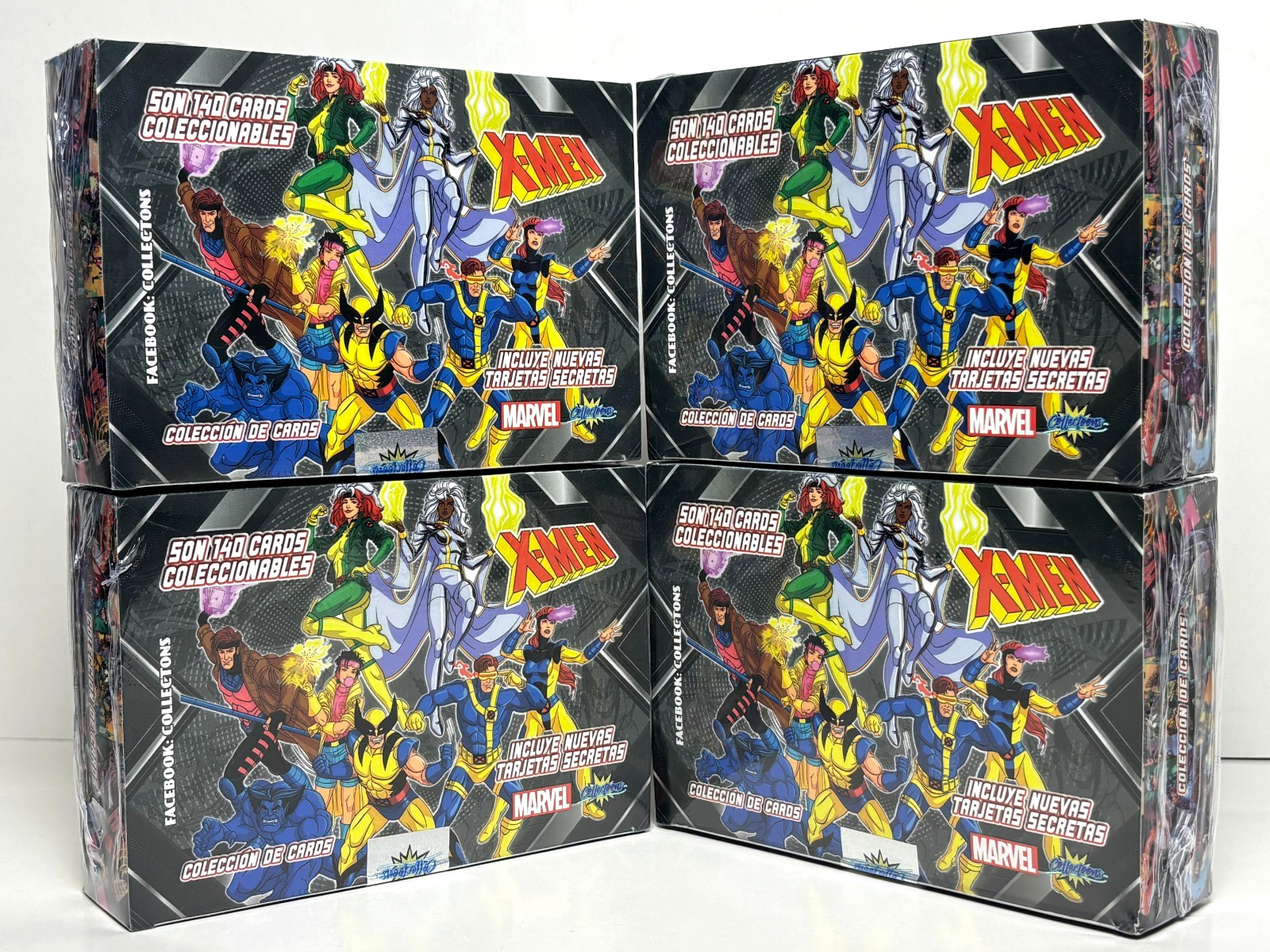 4 BOXES - MARVEL X-MEN Collectoons Cards - 96 Sealed Packs