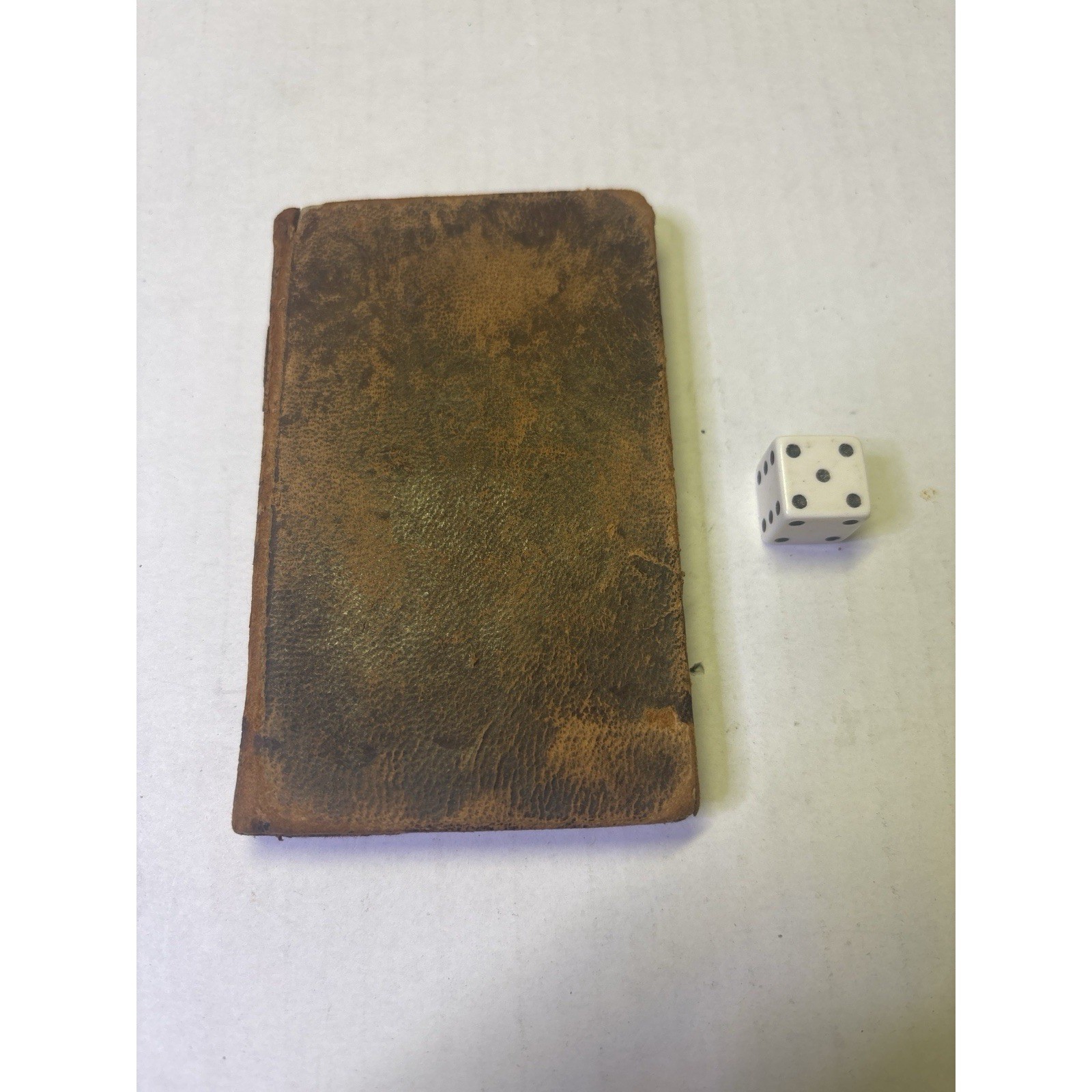 1830 New Testament Bible Methodist Episcopal Church Newyork Antique Pocket Bible