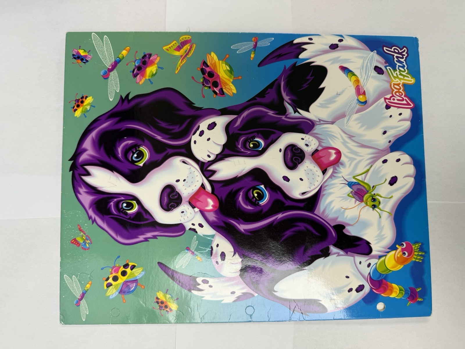 Vintage Lisa Frank Violet and Velvet Folder Unpunched 90s