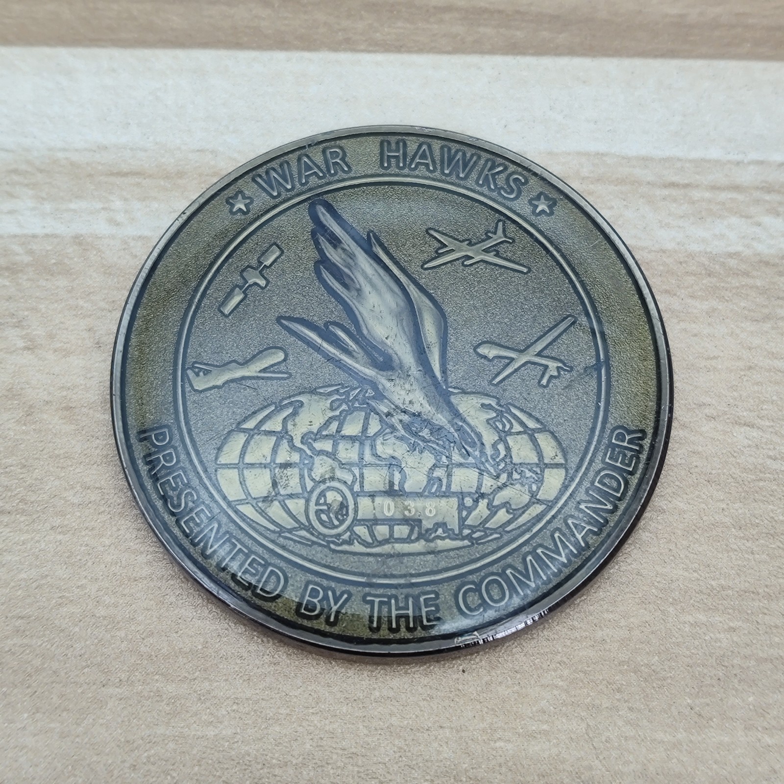 THE LEADING EDGE 548TH OPS SPT SQ Challenge Coin