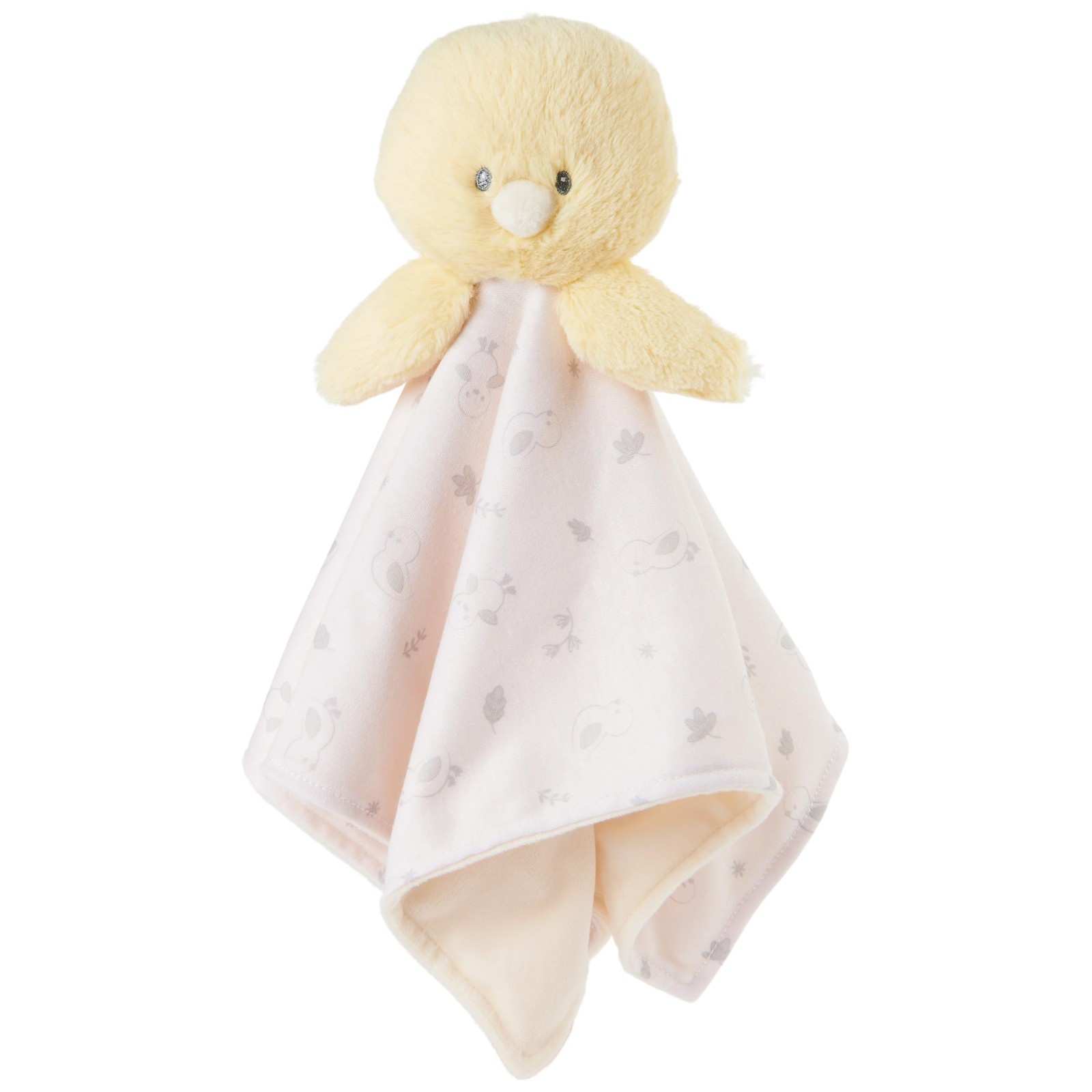 GUND Baby Soft Duckling Lovey Plush Blanket, 100% Recycled, Yellow/Cream 10\