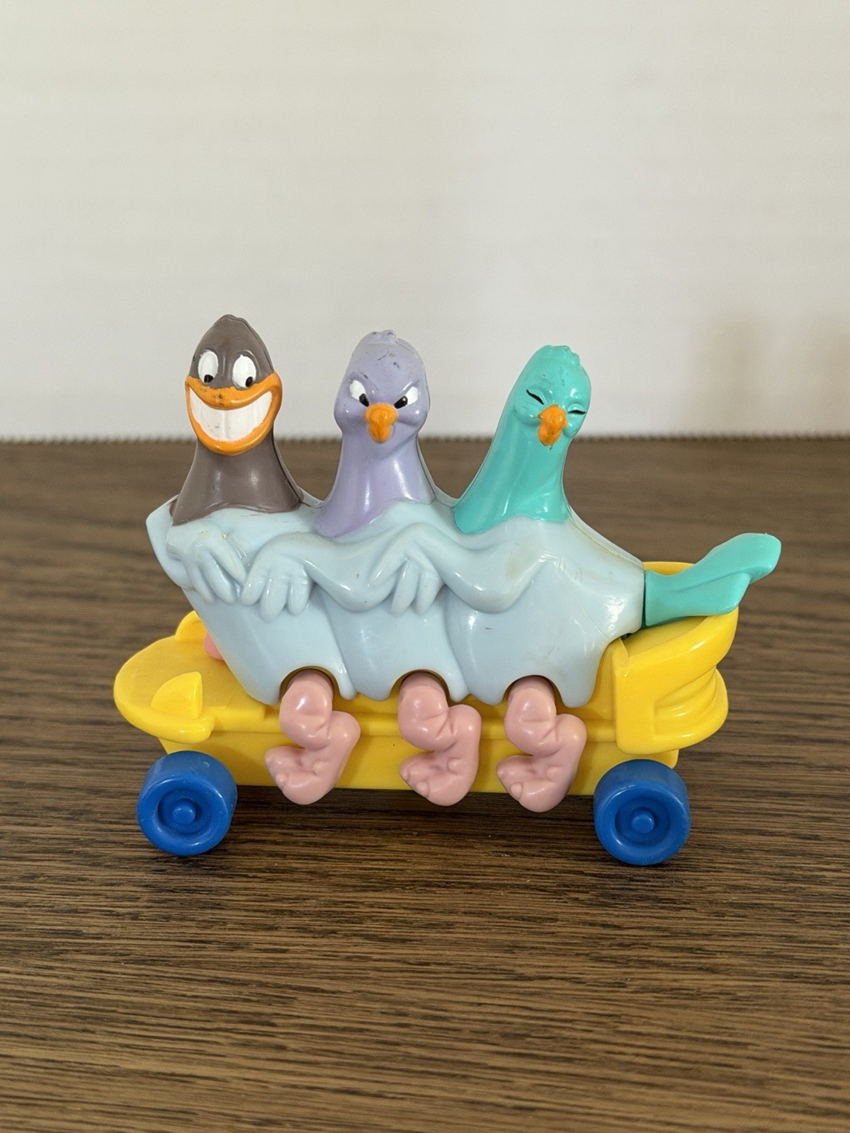 Vintage Warner Bros. 1993 Animaniacs Goodskate Goodfeathers Pigeons Toy