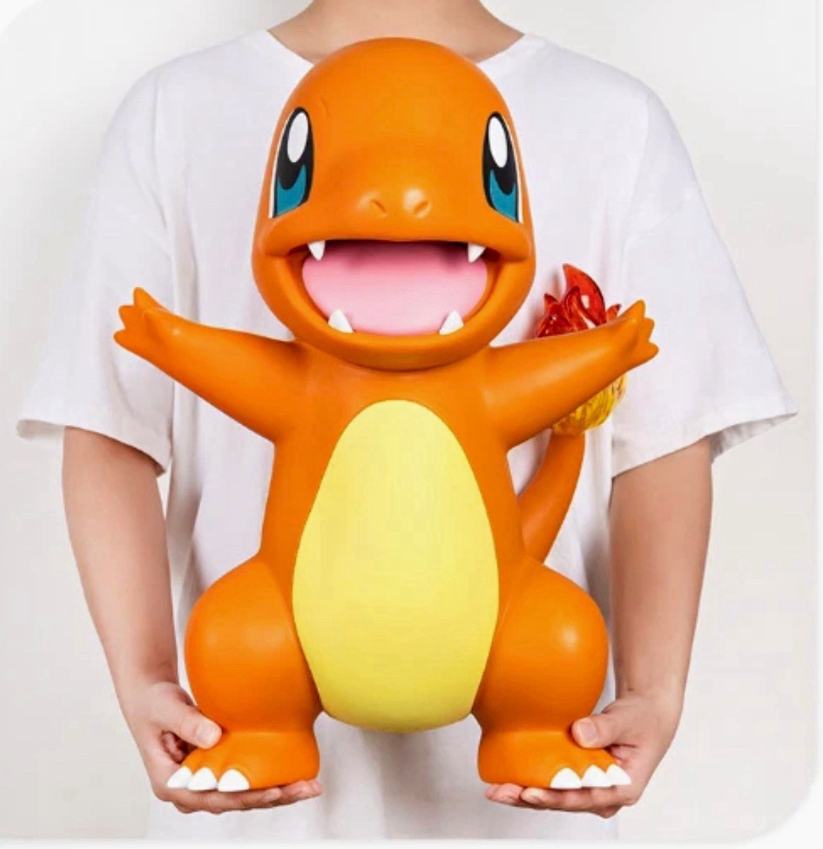 Charmander Pokémon Franchise Collectible Animation Figure 45 cm Tall