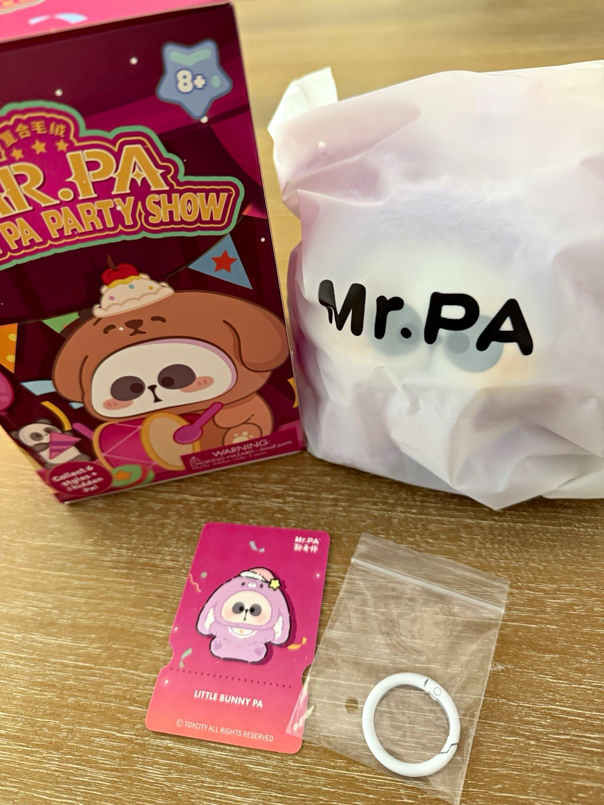 Mr. PA Little Pa Party Show Blind Box Figure, Little Bunny Pa