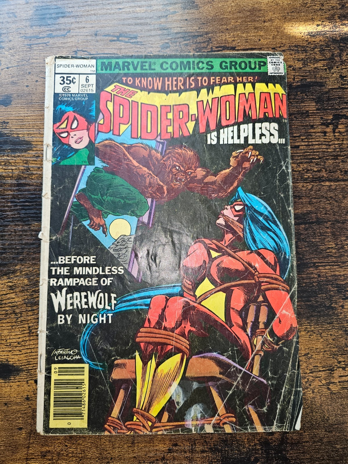 Spider-Woman #6 (Marvel Comics September 1978)