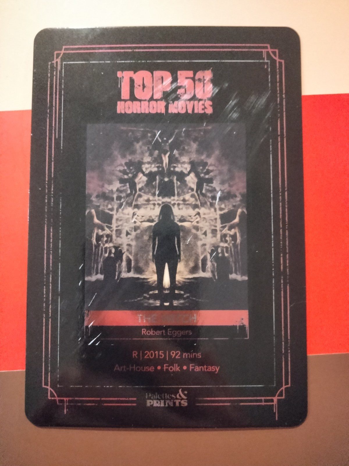 2022 Palettes & Prints TOP 50 HORRORS MOVIE scratch-off cards you pick 