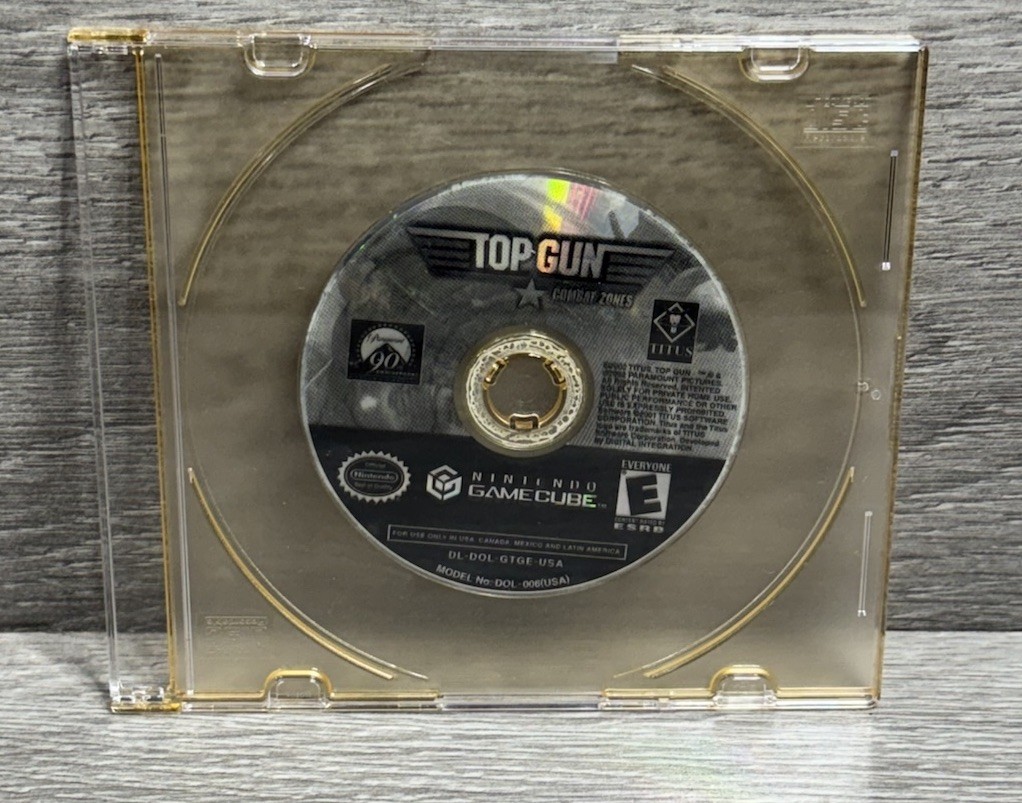 Top Gun: Combat Zones Clean 💿 GOOD + 1yr Warranty Nintendo GameCube