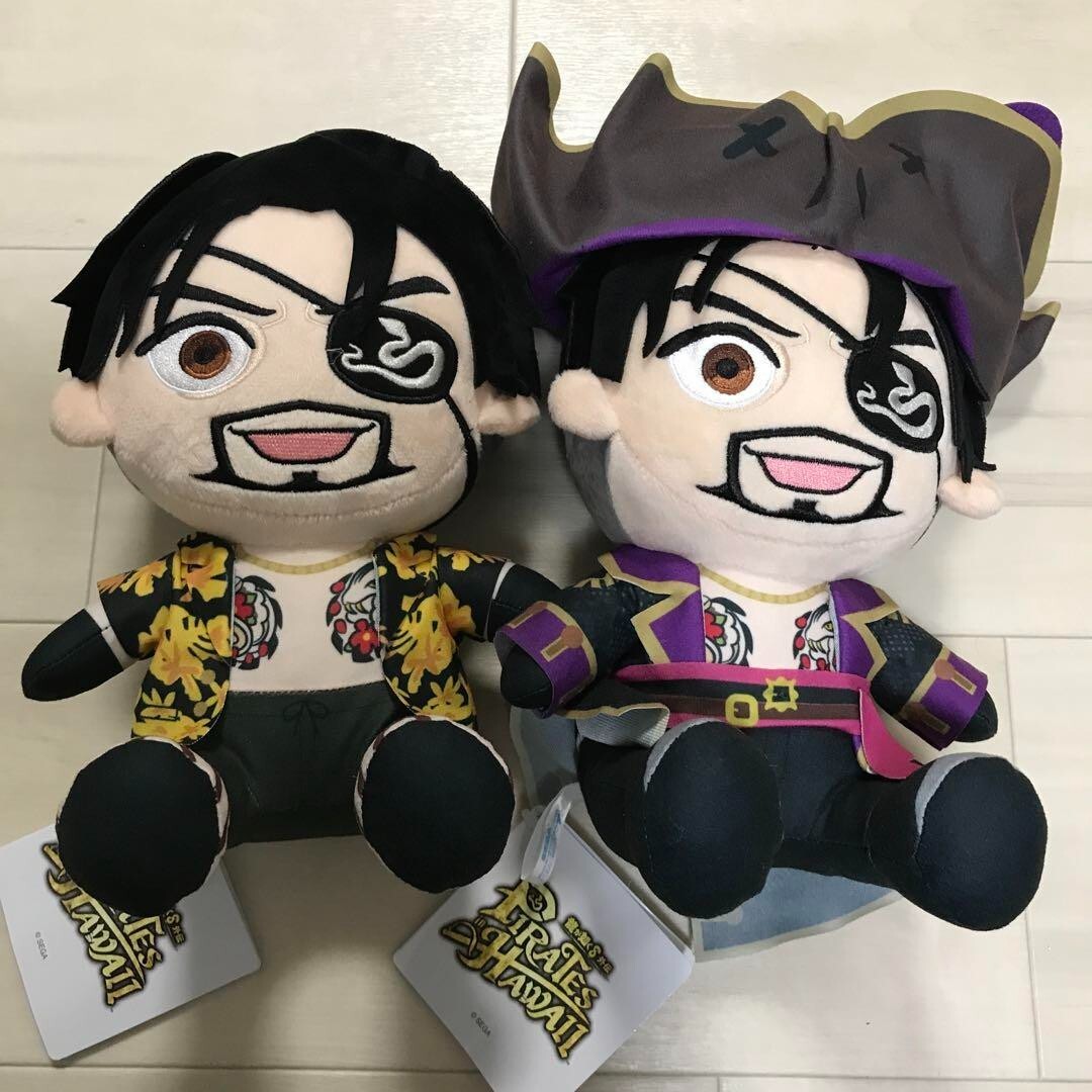 Yakuza Like a Dragon Majima Goro Plush toy set