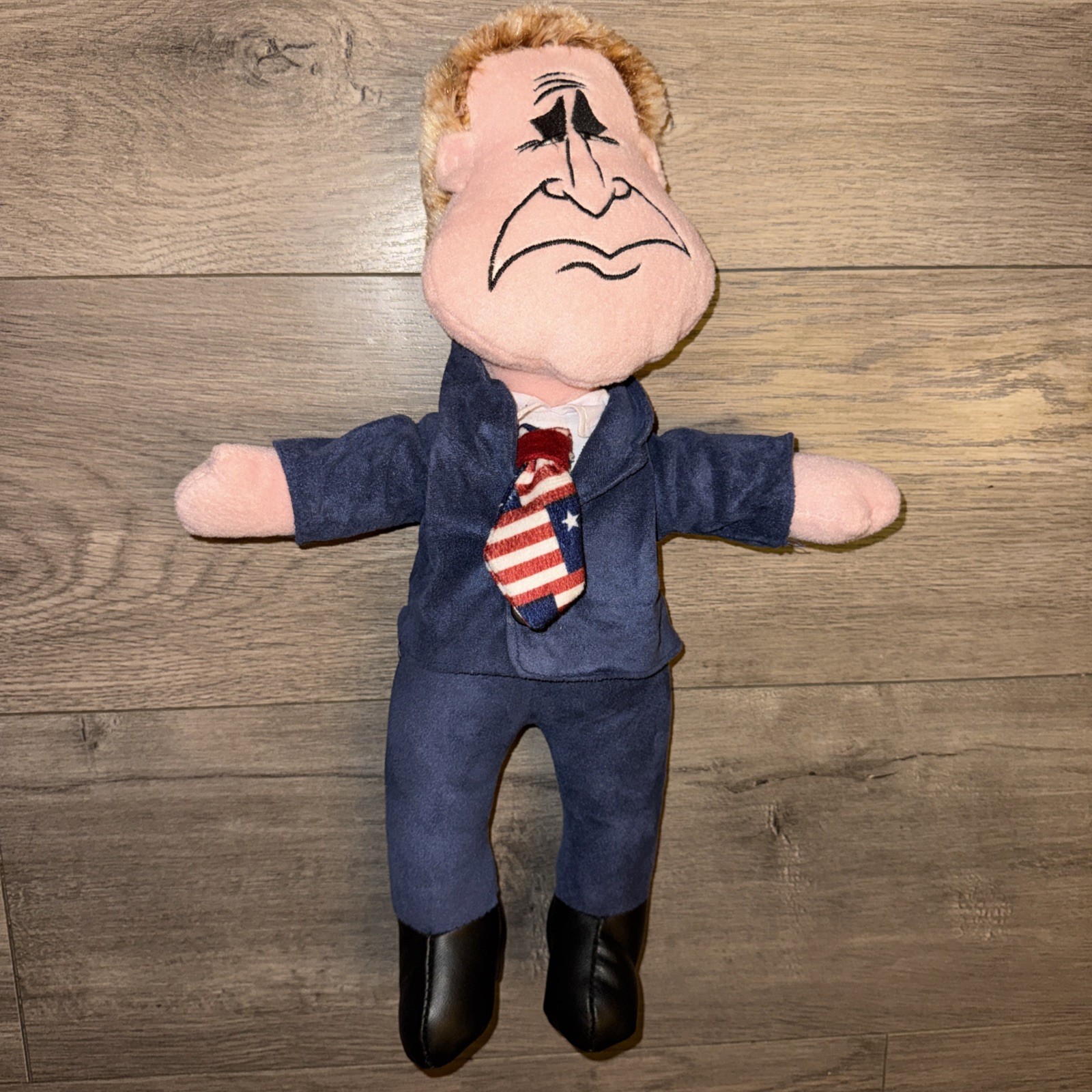 George W. Bush 43rd President USA 2007 Sugar Loaf Plush Doll *VERY RARE* HTF