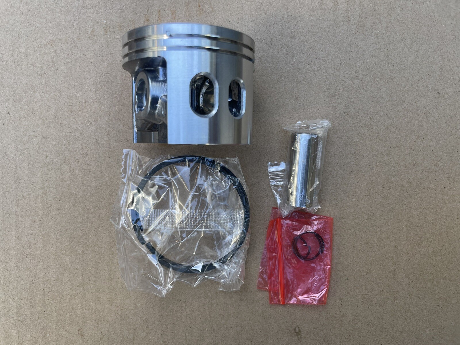 Piston For Engine Piston Rings Wrist Pin Fits: V3 85cc Motorized Bike Engine