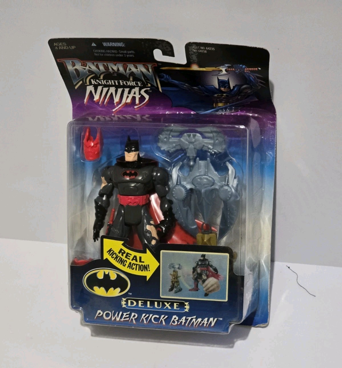 Batman Knight Force Ninjas Power Kick Batman 1998 Kenner MOC