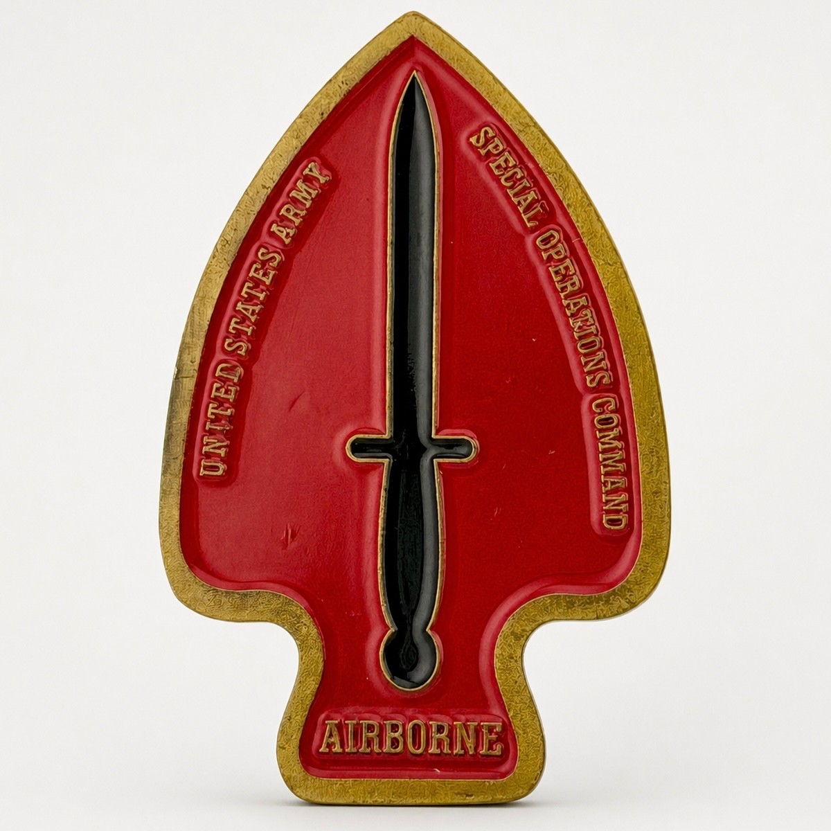 US Army Special Operations Command Airborne Coin LTG Philip R. Kensinger Jr
