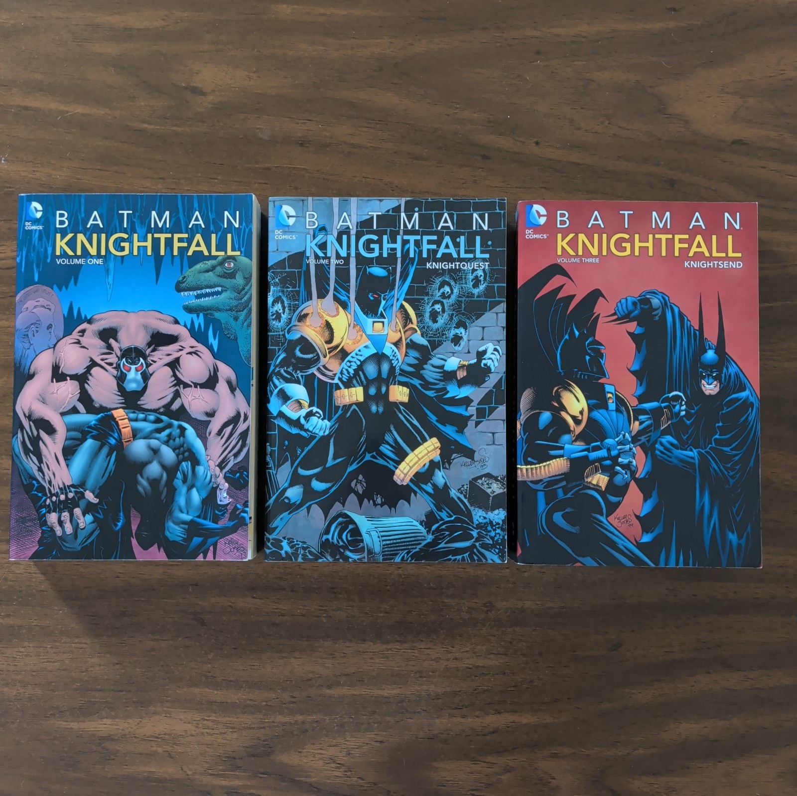 DC Comics Batman: Knightfall - paperback - Set Vol 1-3 (Complete Story)
