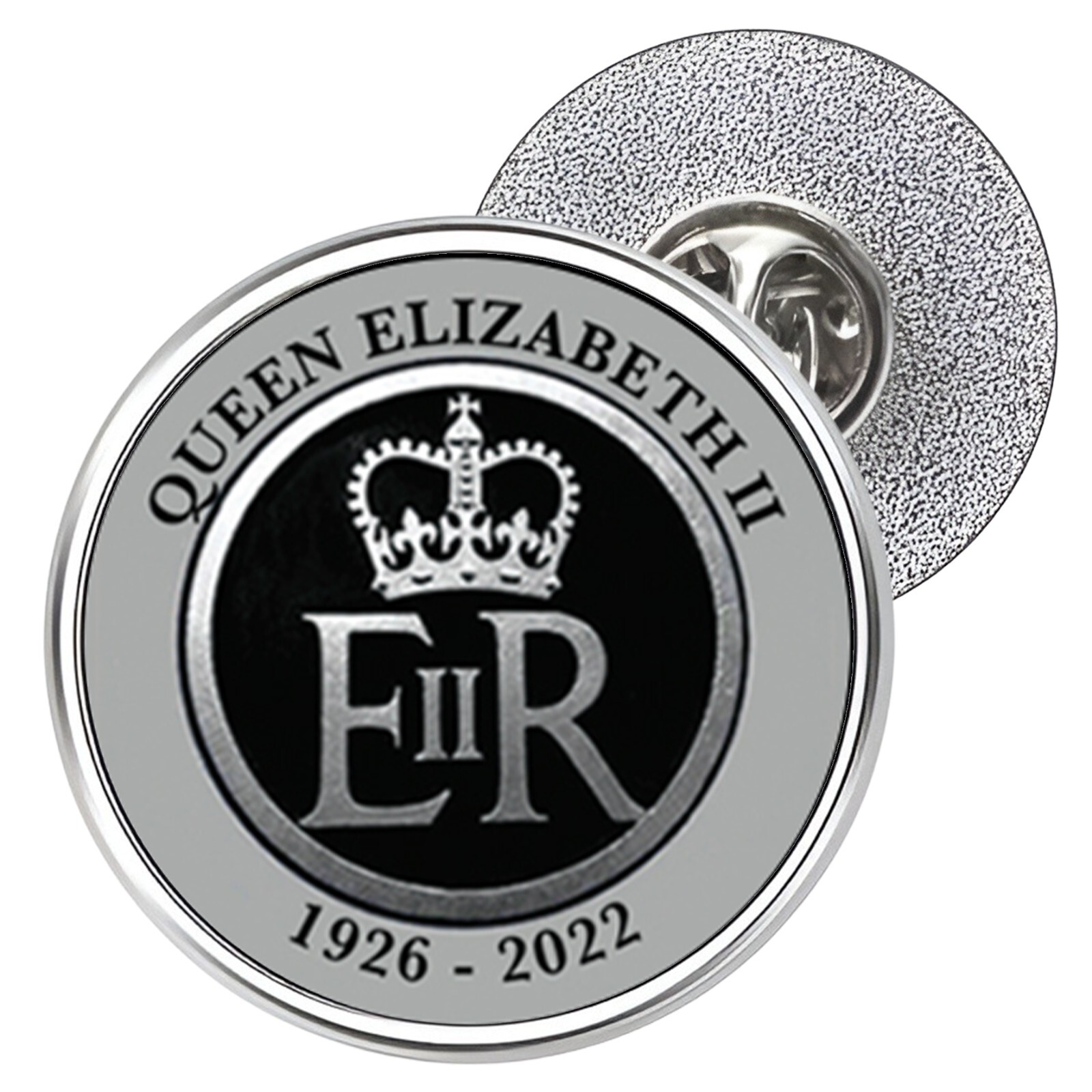Her Majesty The Queen Memorial 1926-2022 Metal Lapel Pin Badge 25mm