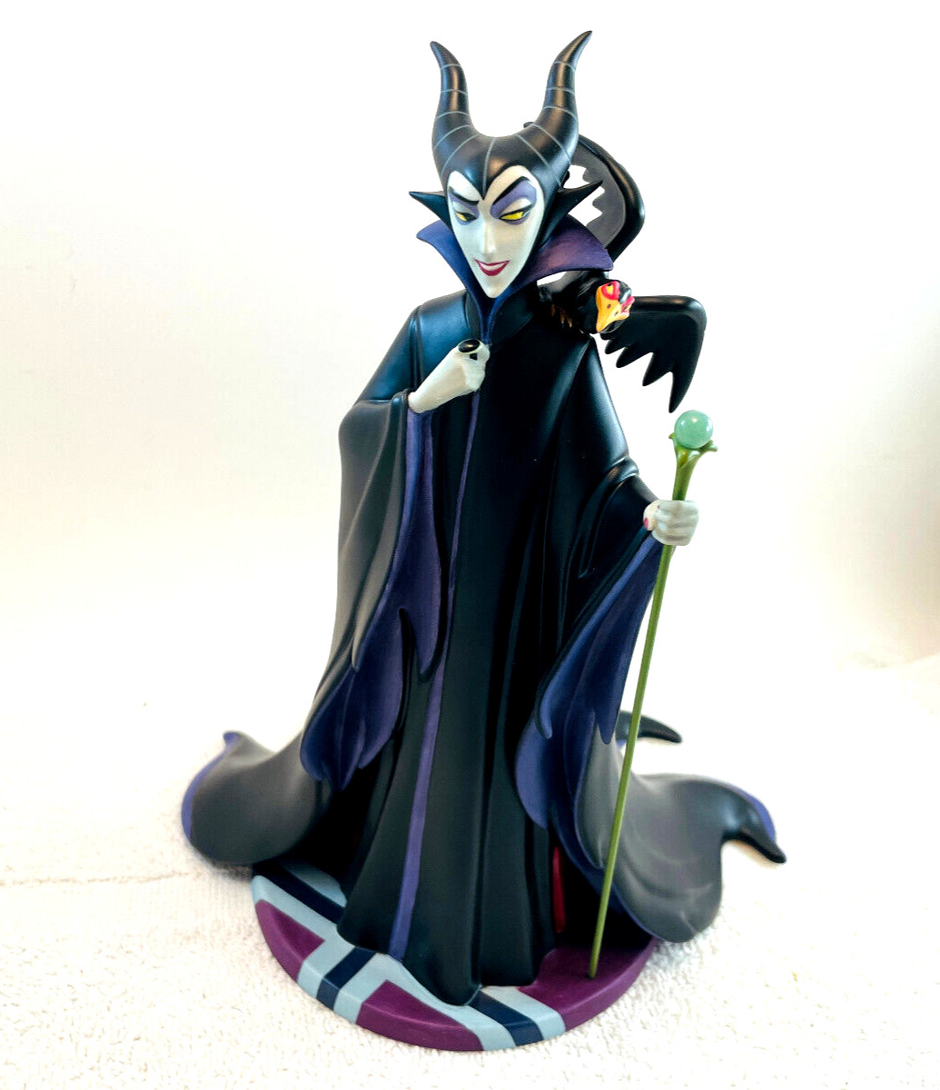 1999 Maleficent Evil Enchantress Sleeping Beauty 40th Annv Silver Charm MIB COA