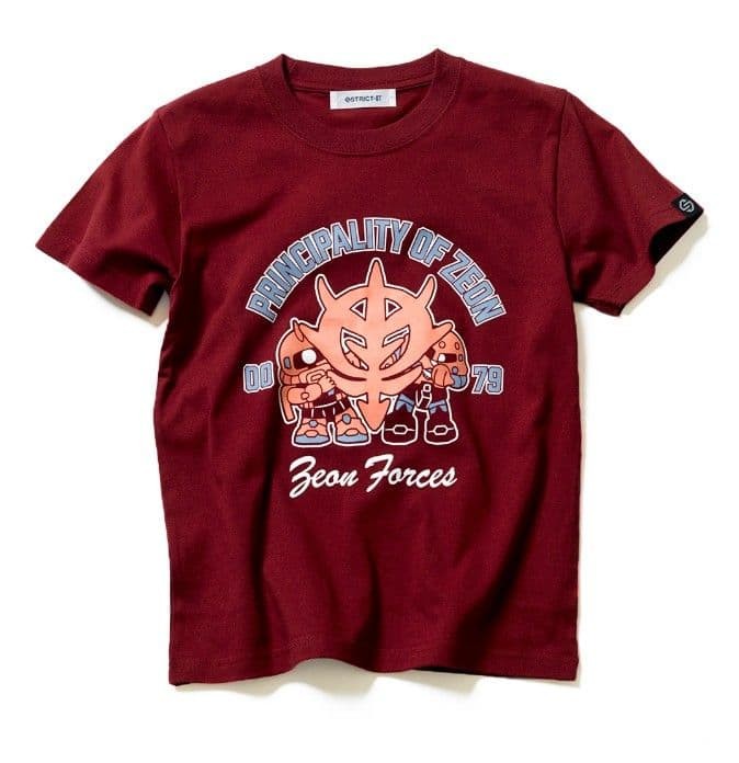 STRICT-G Mobile Suit Gundam Zeon Army T-shirt 130cm