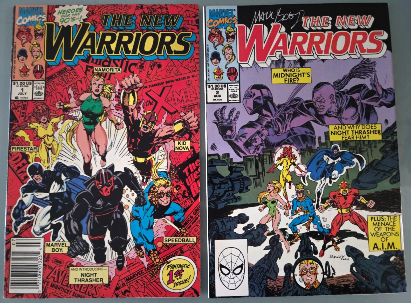 NEW WARRIORS #1-73 (1990) MARVEL COMICS NEAR COMPLETE+ANNUALS BONUS SET OF 85