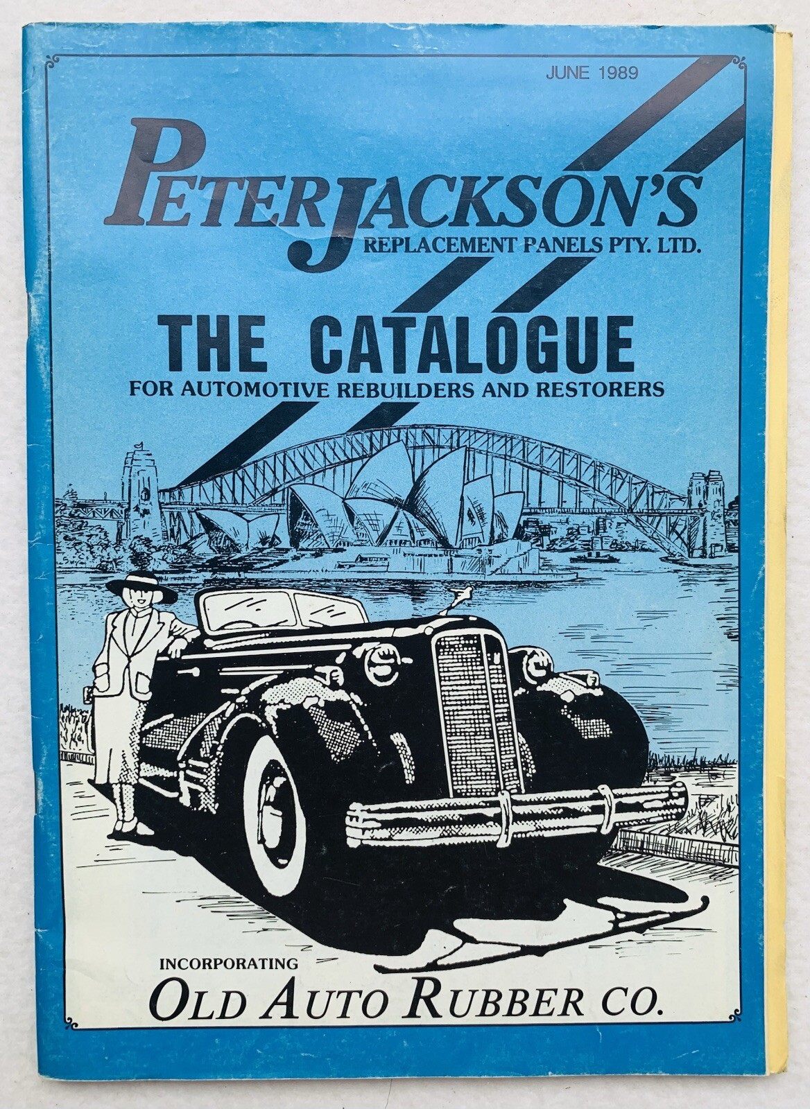 Vintage Peter Jackson’s Replacement Panels June 1989 Catalogue, VGC