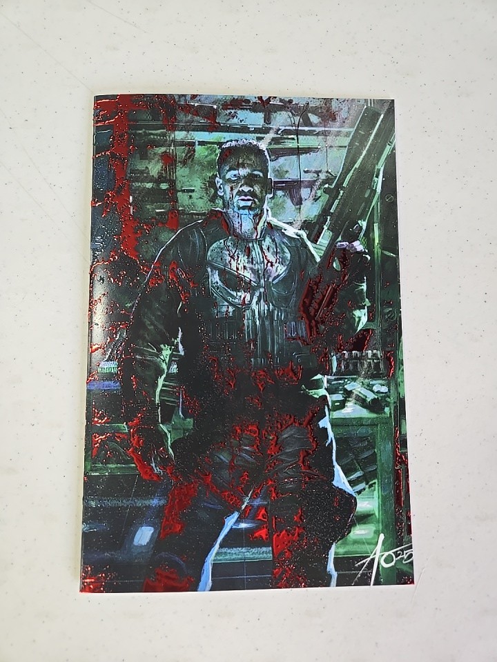 FAME: Charlie Cox Bernthal Punisher 1:300 ULTIMATE Spot Foil 268/300 Dallas