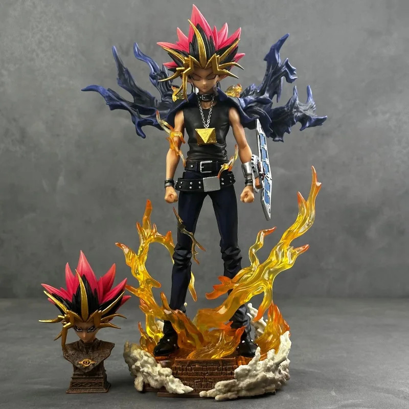 2025 28cm Yu-Gi-Oh Duel Monsters Yugi Muto GK PVC Figure Gift