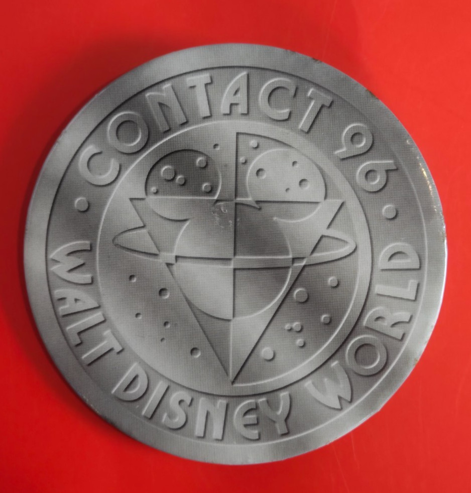 Walt Disney World CONTACT 96 Cancelled Sci-Fi Convention-3 inch Button