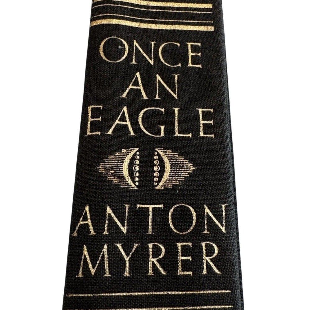 Once an Eagle, Anton Myrer 1968 First Edition Hardcover No Dust Cover Acceptable