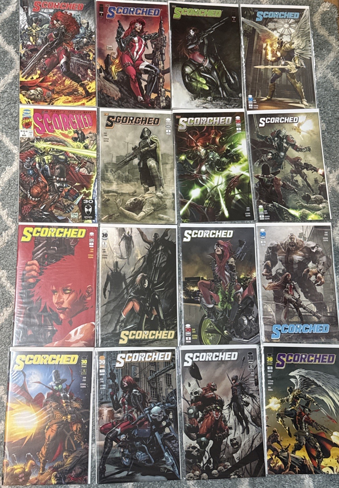 The Scorched 16 Issue Comic Lot #1-13 + Bonus Variants (Image 2021) NM 9.2 - 9.6