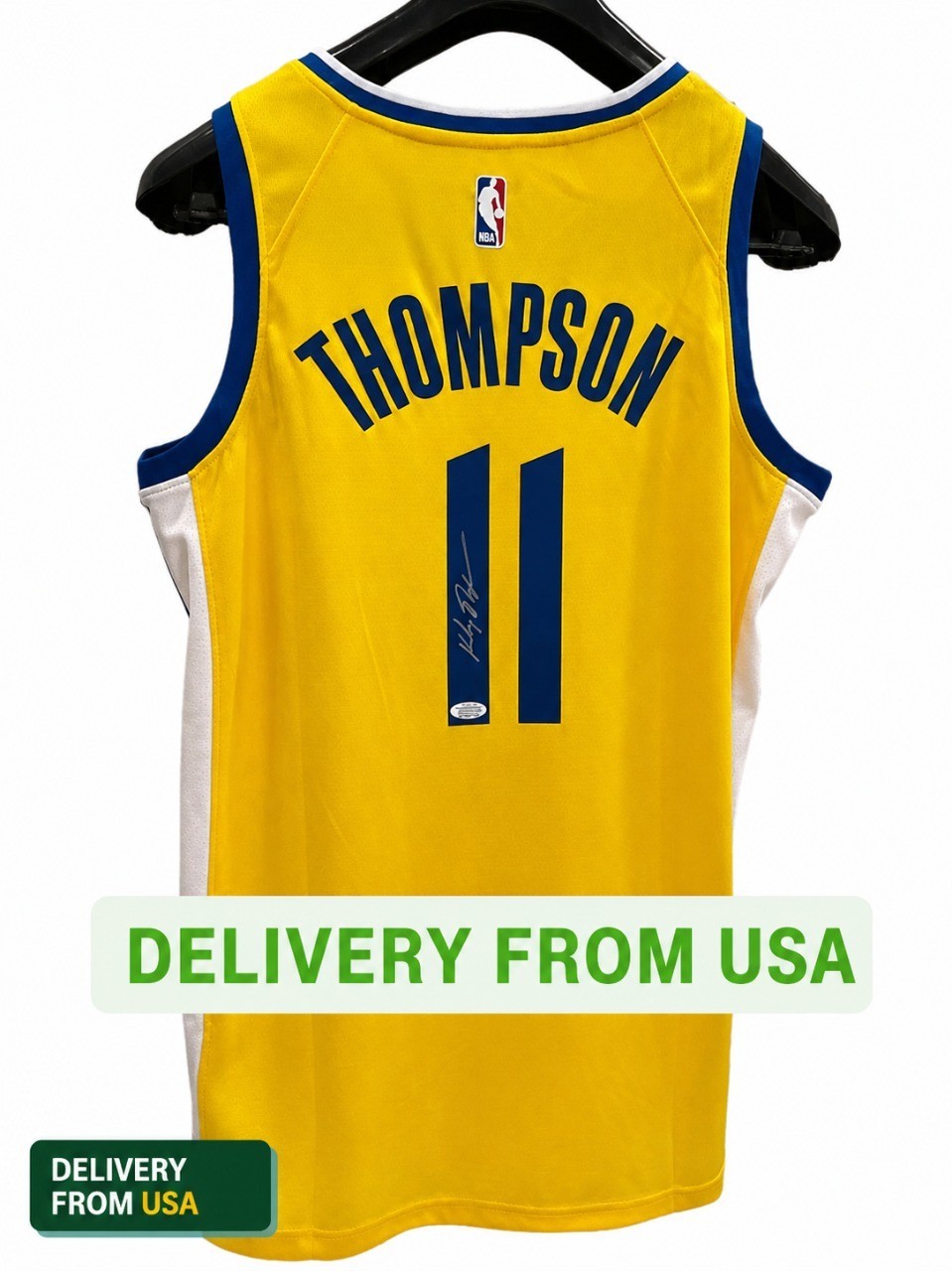 Golden State Warriors Klay Thompson #11 Autographed NBA Jersey JSA/COA