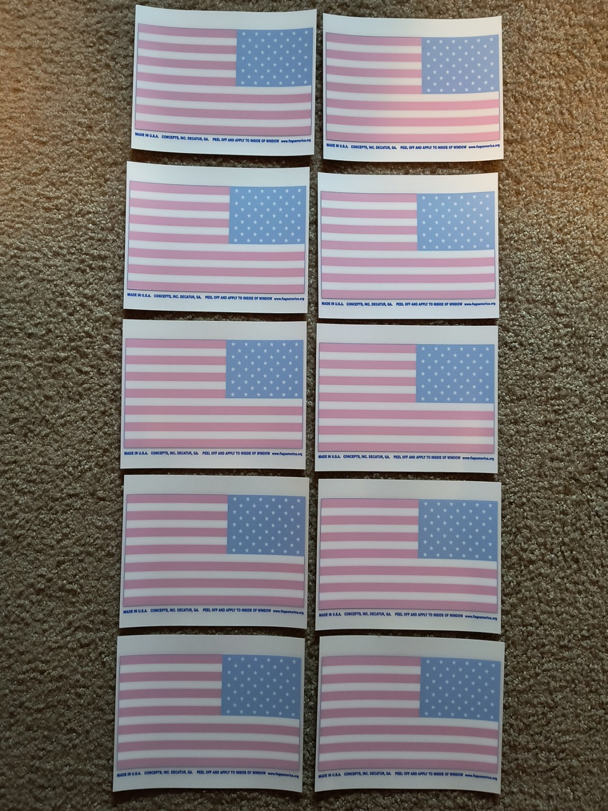10X  American Flag 3\