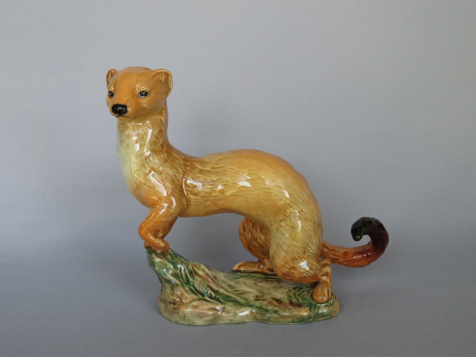 Rare Beswick England Stoat in Summer Coat 1021